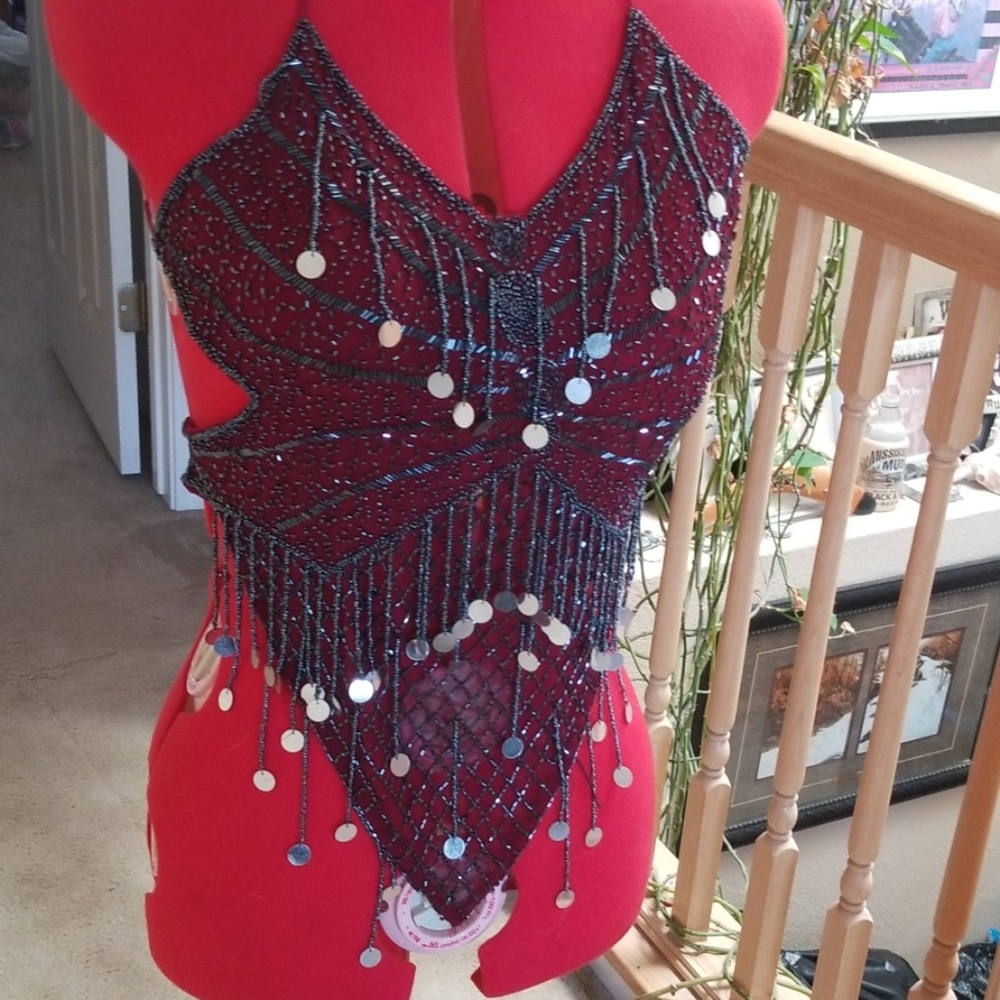 Sequined top